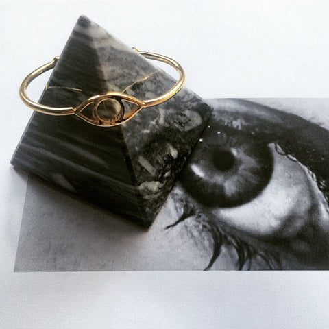 Pulsera Oculus en oro.