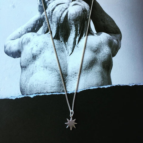 Collar Stella en plata.