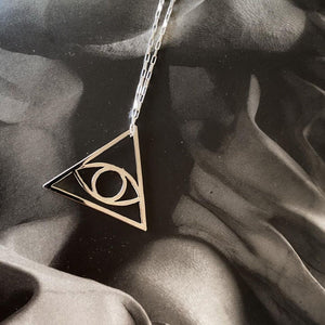 Collar Providencia en plata.
