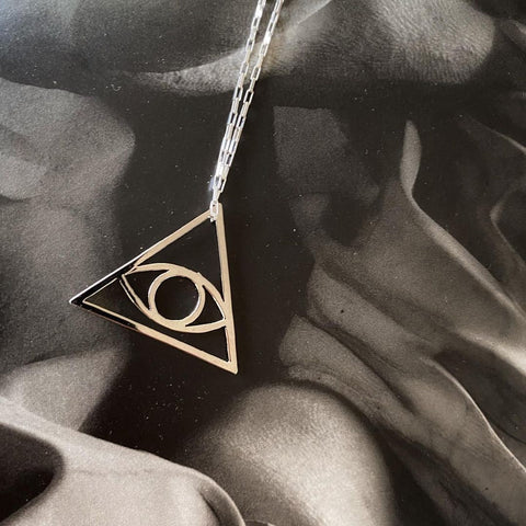 Collar Providencia en plata.