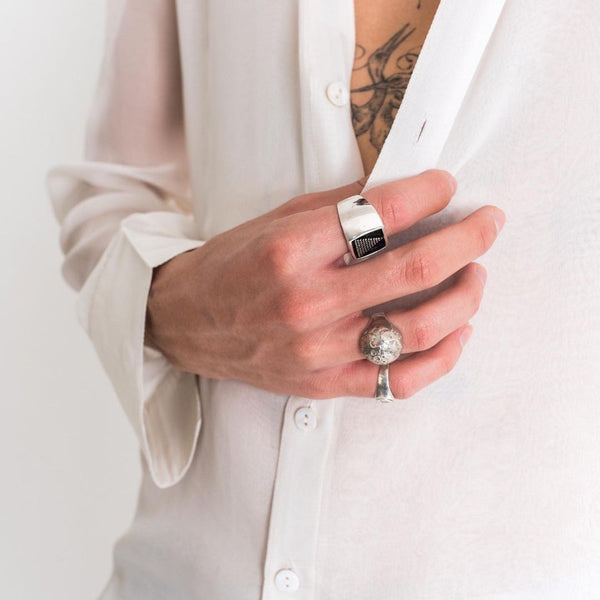 Anillo Selene en Plata.