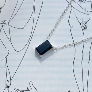 Collar en Plata y Turmalina.