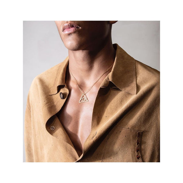 Collar Providencia en oro.