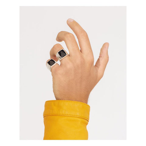 Anillo Abracadabra en plata.